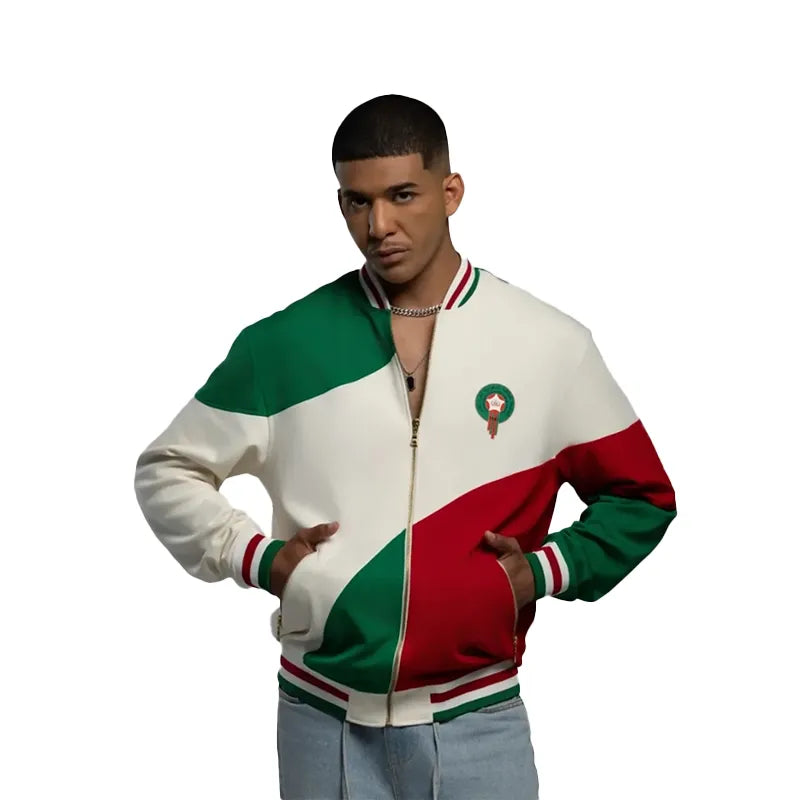 Morocco World Cup Colorblock Jacket