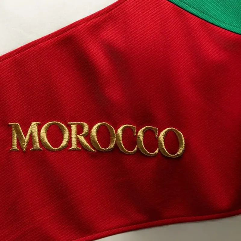 Morocco World Cup Colorblock Jacket