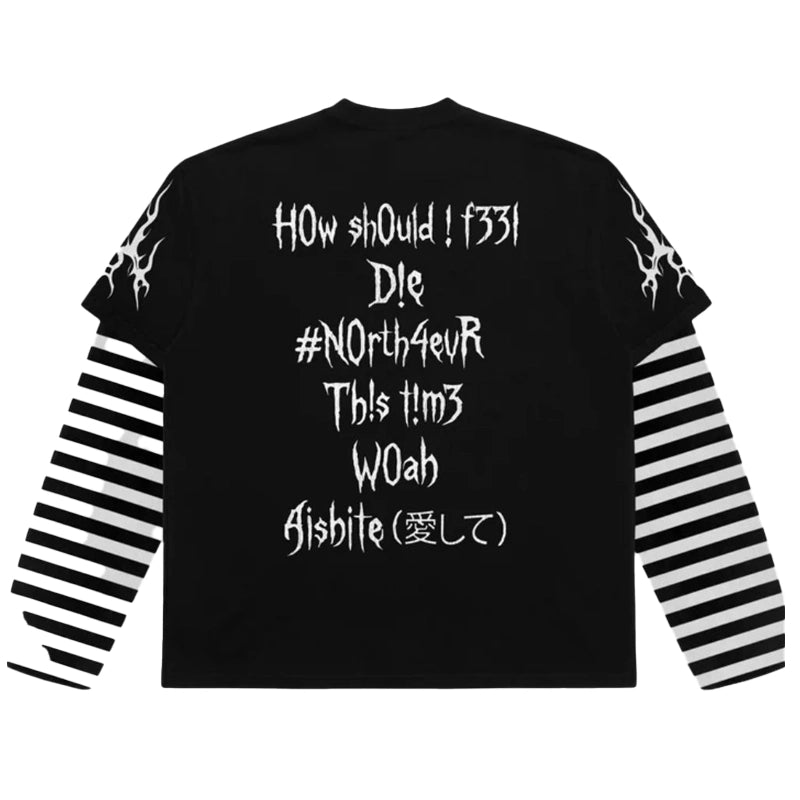 N0rth4evr Layered Longsleeve Shirt