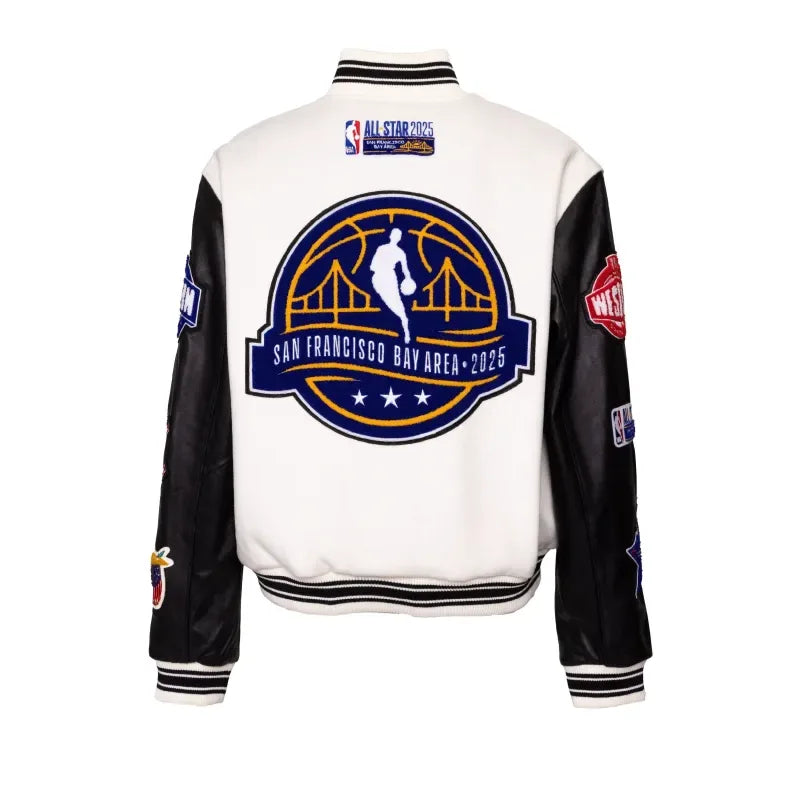 NBA All Star GSW Wool Varsity Jacket