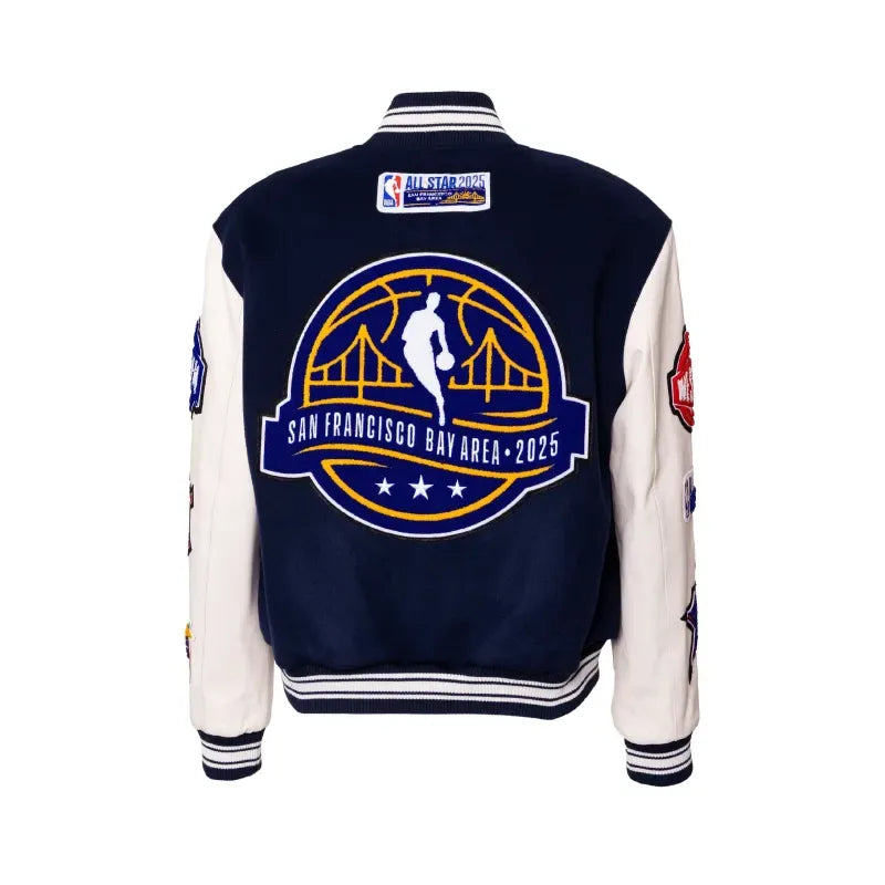 NBA All Star GSW Wool Varsity Jacket