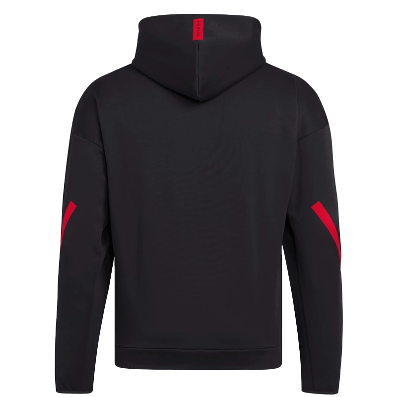 NC State Wolfpack Full Zip Player Travel ZNE Hoodie