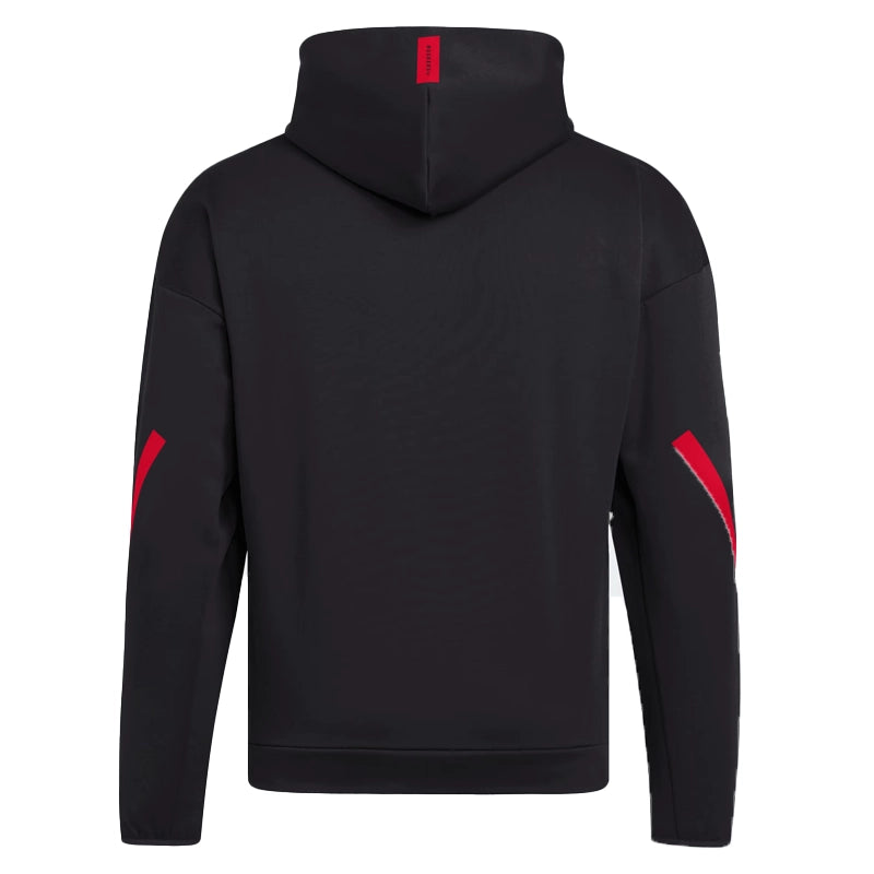 Nebraska Cornhuskers Full Zip Player Travel ZNE Hoodie