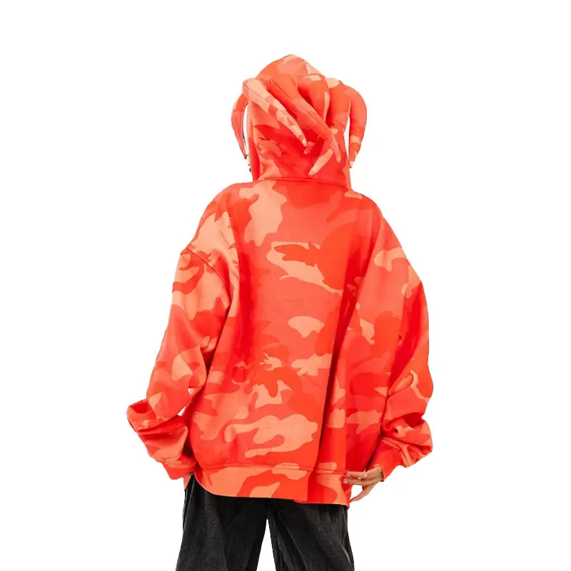 Neptun x Sonic Knuckles Full-Zip Camo Hoodie