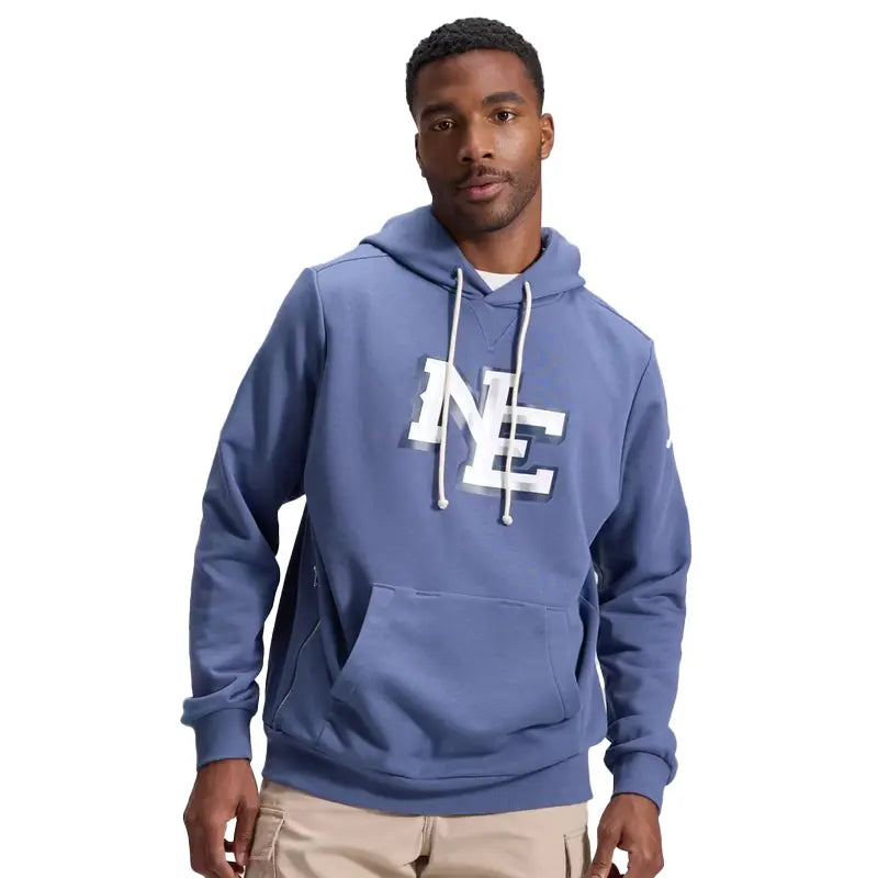 Men’s New England Patriots Nike Blue Rivalries Sideline Hoodie