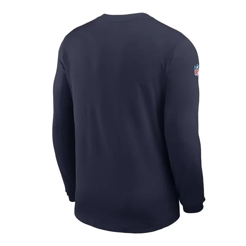 New England Patriots Sideline Coach Long-Sleeve T-Shirt