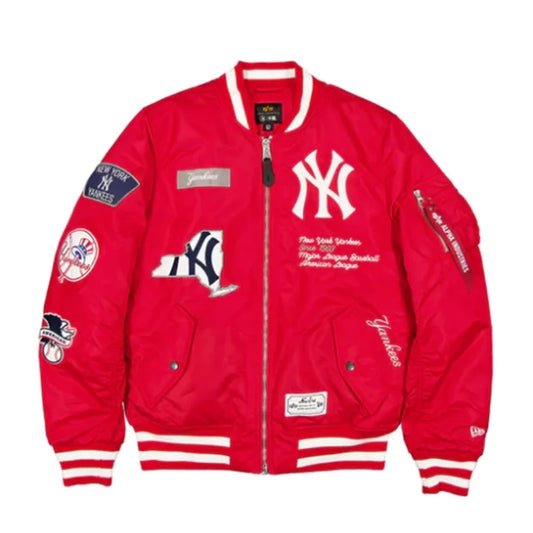 New Era X Alpha Industries New York Yankees MA-1 Jacket