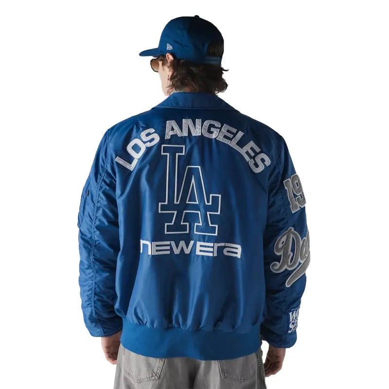 New Era x Alpha Industries Dodgers MA-1 Bomber Jacket