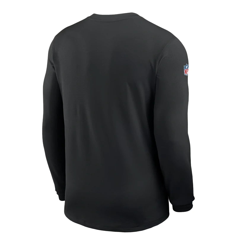 New Orleans Saints 2026 Sideline Coach Long-Sleeve T-Shirt