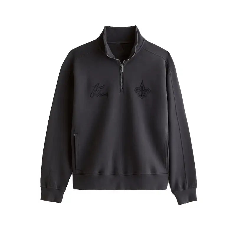 New Orleans Saints Abercrombie & Fitch Half-Zip Sweatshirt