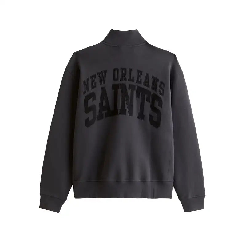 New Orleans Saints Abercrombie & Fitch Half-Zip Sweatshirt