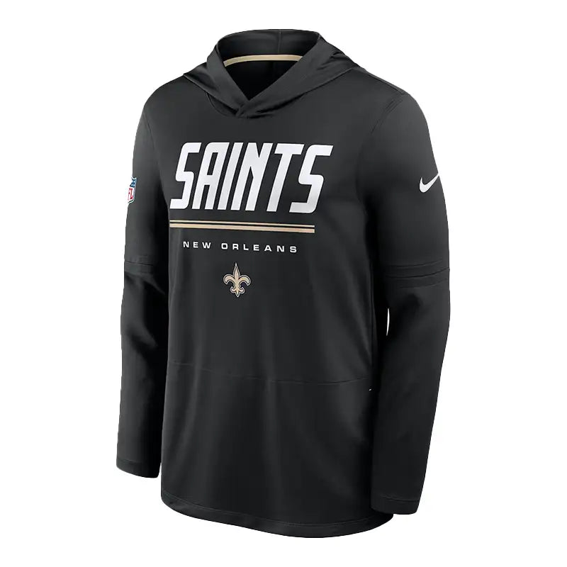 Kellen Moore Preseason 2026 Saints Long Sleeve Hooded T-Shirt