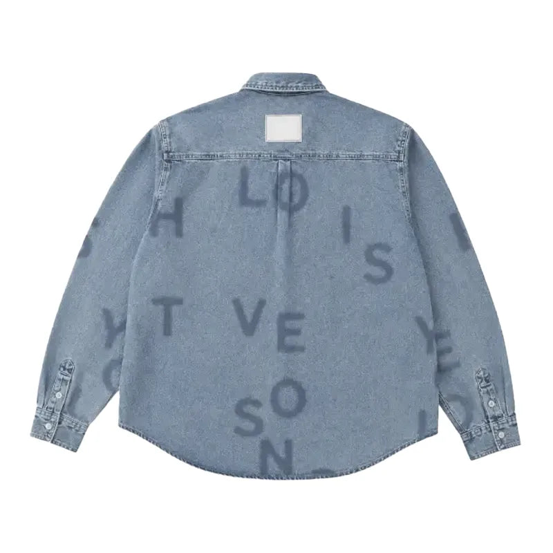 BTS Arirang New York Denim Shirt