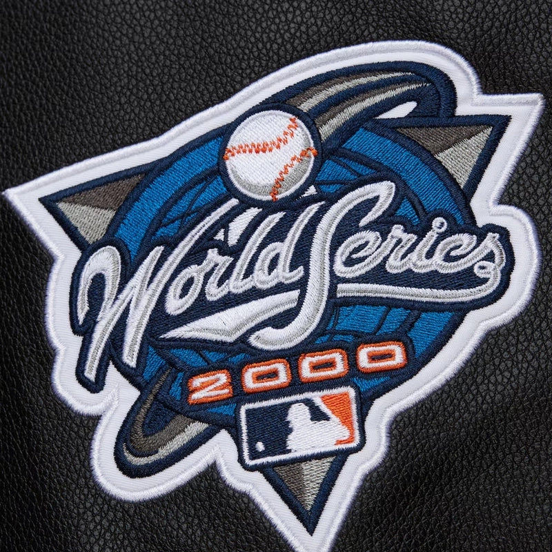 New York Yankees Black Out Collection Vintage Varsity Jacket
