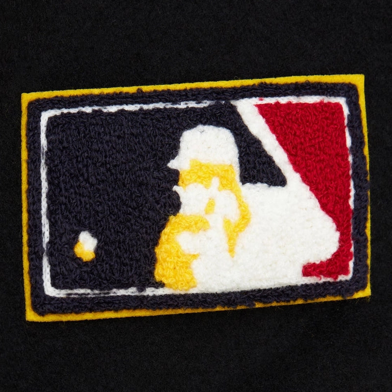 New York Yankees Black Out Collection Vintage Varsity Jacket