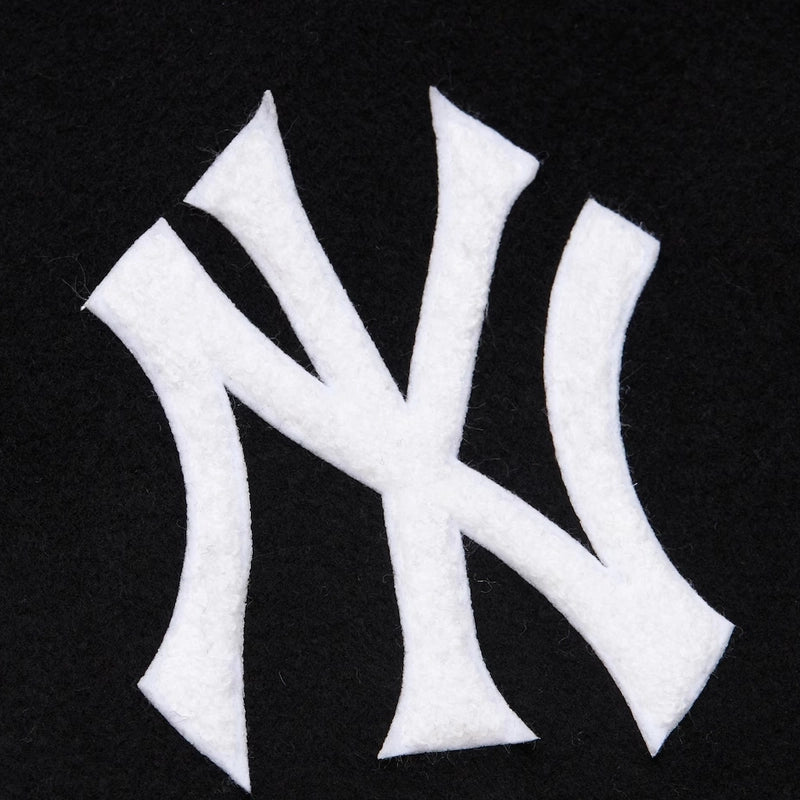 New York Yankees Black Out Collection Vintage Varsity Jacket