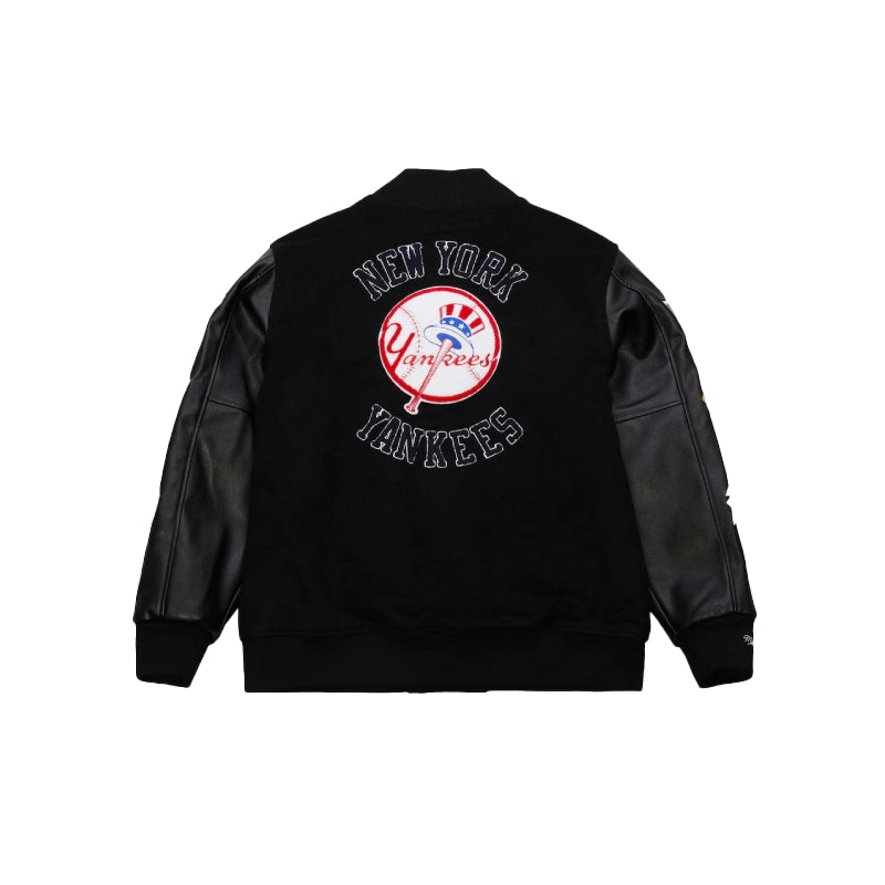 New York Yankees Black Out Varsity Jacket