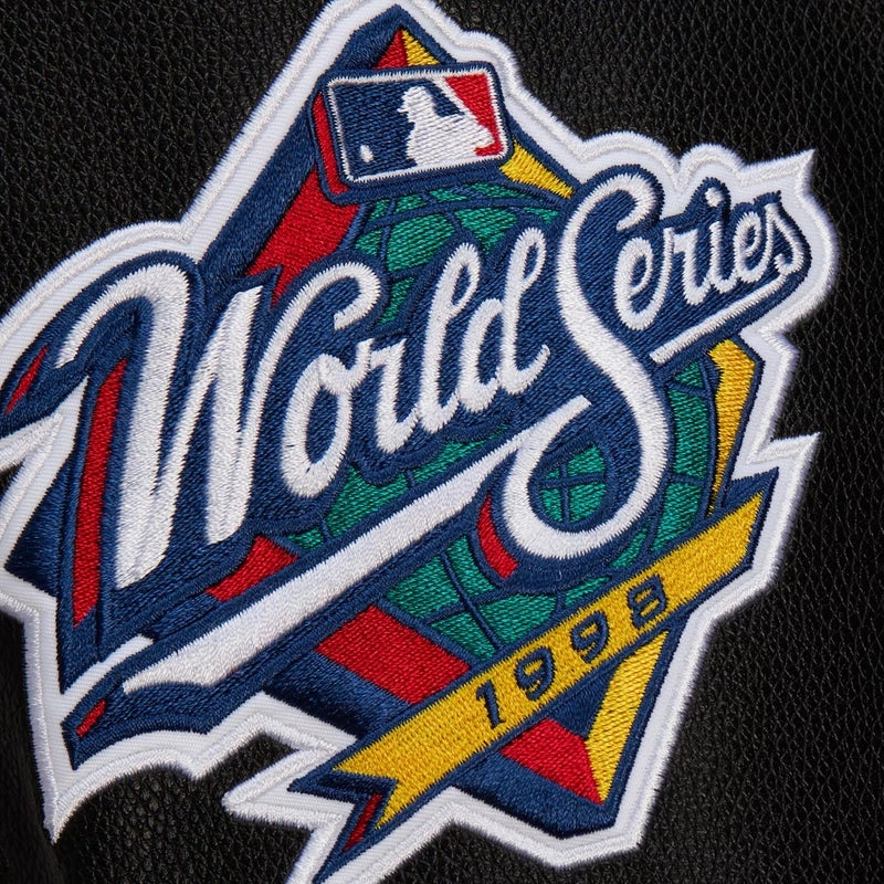 New York Yankees Black Out Collection Vintage Varsity Jacket