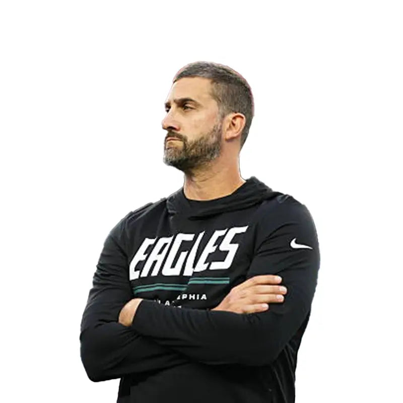 Nick Sirianni Preseason 2026 Eagles Long Sleeve Hooded T-Shirt