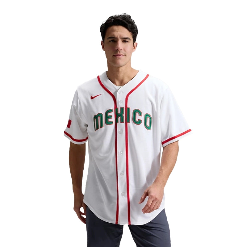 Mexico Baseball Nike 2026 World Baseball Classic Home Stadium Jersey
