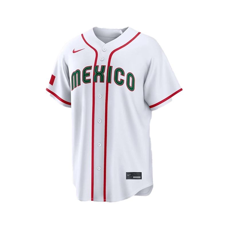 Mexico Baseball Nike 2026 World Baseball Classic Home Stadium Jersey