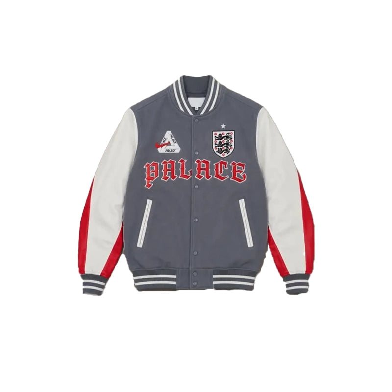 Palace x Nike England Varsity Jacket