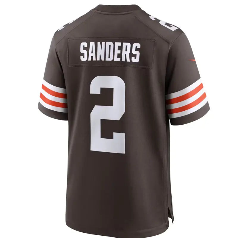 Nike Shedeur Sanders Brown Cleveland Brown Jersey