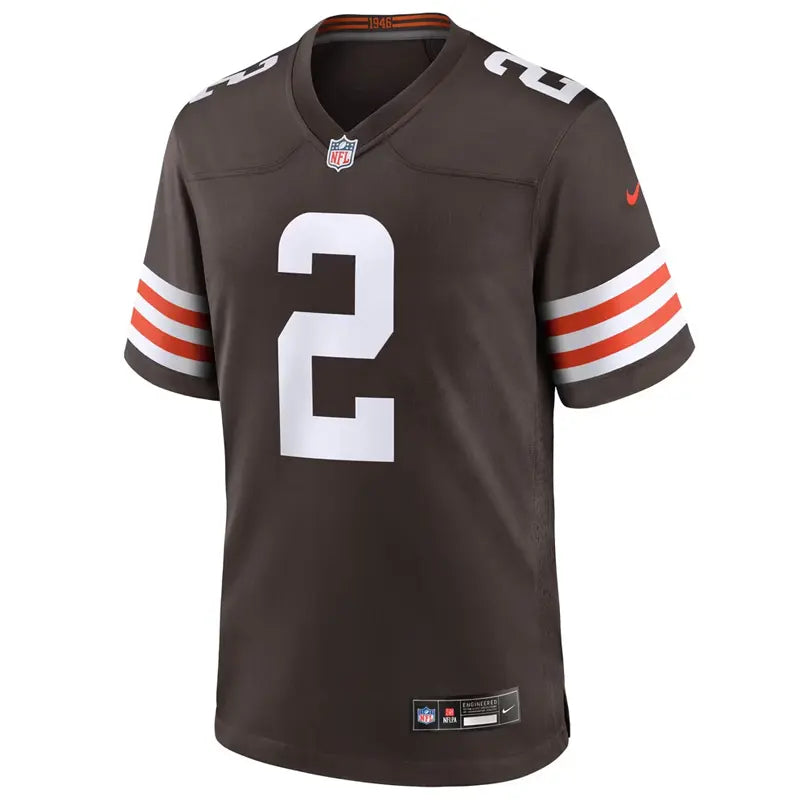 Nike Shedeur Sanders Brown Cleveland Brown Jersey