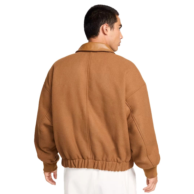 Nike Solo Swoosh Wool Varsity Jacket