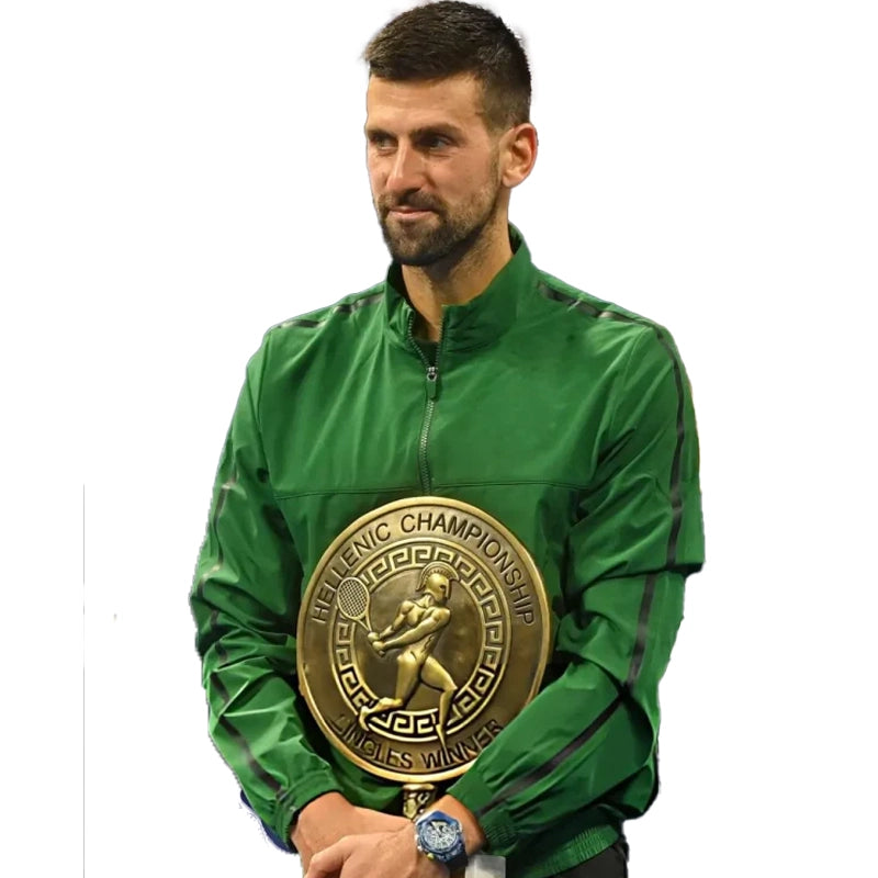 Novak Djokovic Hellenic Championship 2025 Track Jacket