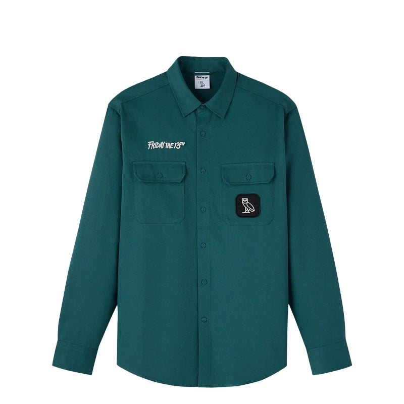 OVO FRIDAY THE 13TH 3D WORK SHIRT