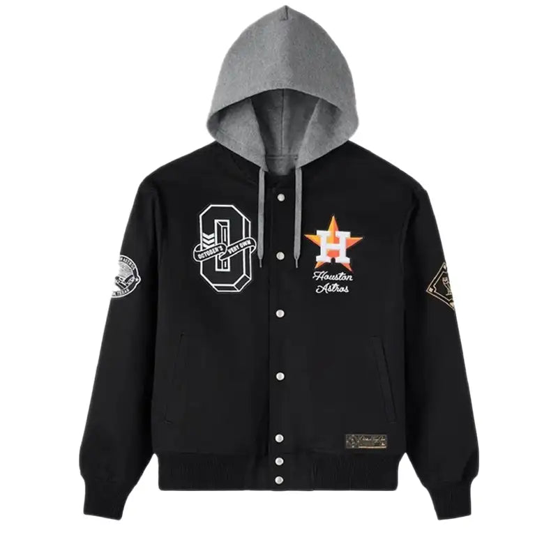OVO x MLB 2026 Houston Astros Bomber Jacket