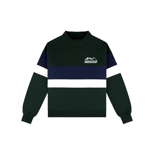 Parke Vintage Stripe Mockneck Sweatshirt