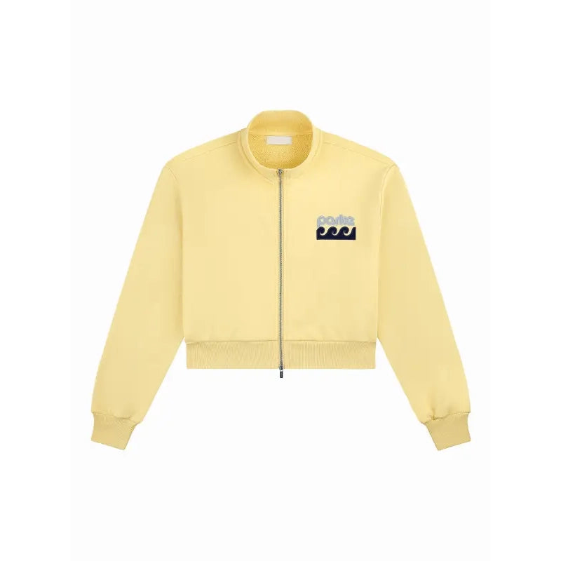 Parke Summerland Zip Up Mockneck
