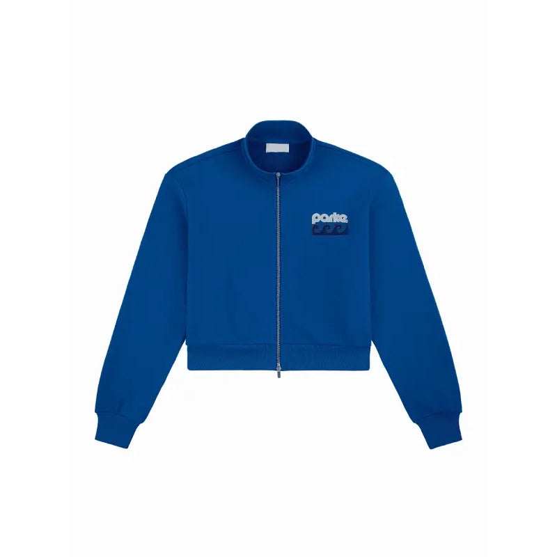 Parke Summerland Zip Up Mockneck