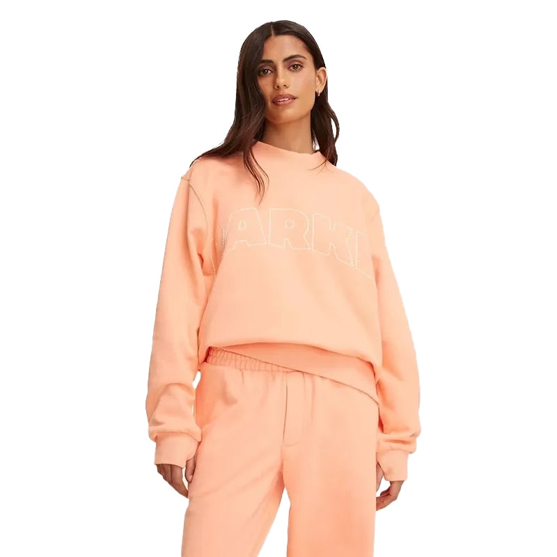Parke x Target Mockneck Peach Sweatshirt