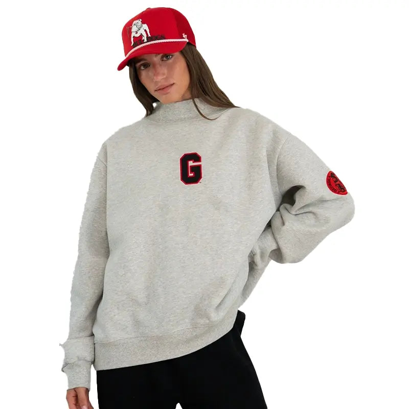 Parke x ’47 Georgia Graphic Mockneck Sweatshirt