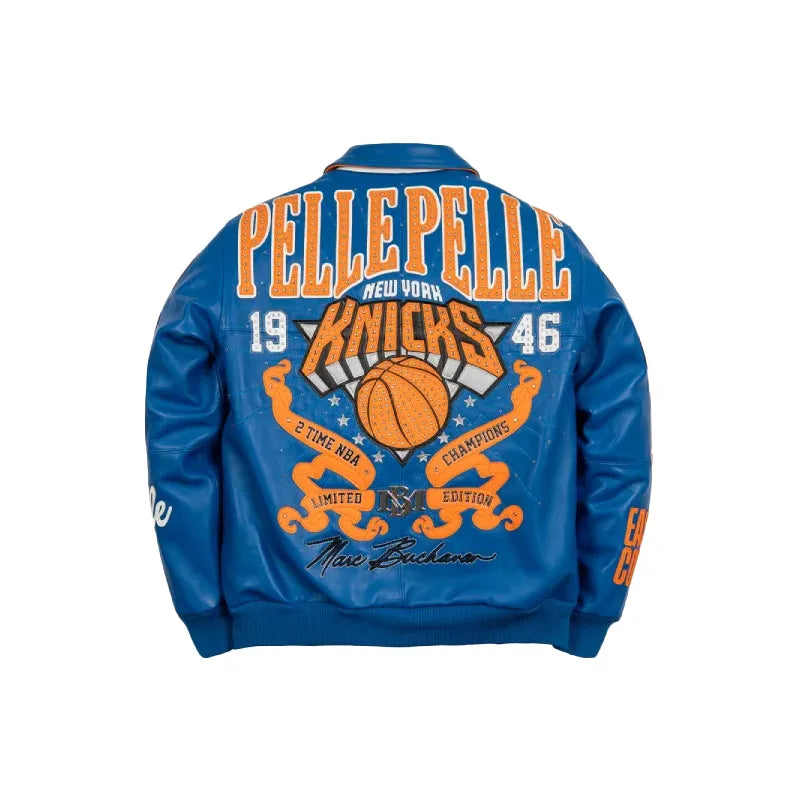 Kith for the New York Knicks 2026 Champions Leather Jacket