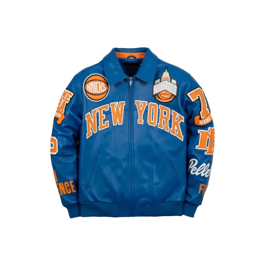 Kith for the New York Knicks 2026 Champions Leather Jacket