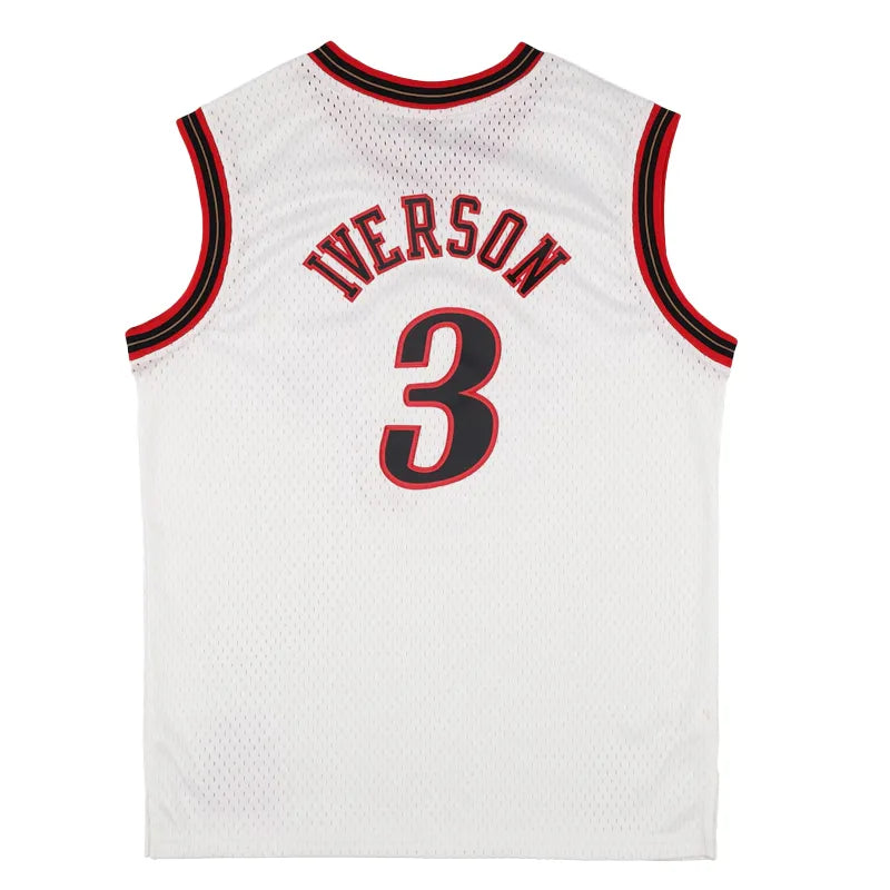 Philadelphia 76ers Mitchell & Ness Home Swingman Allen Iverson Jersey