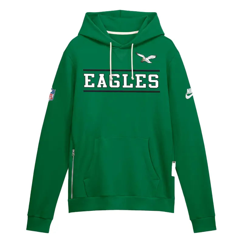 Philadelphia Eagles Nike Standard Issue Kelly Green Hoodie