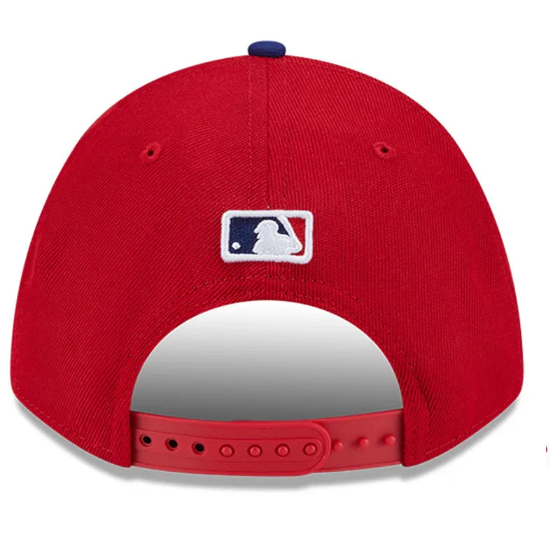 Philadelphia Phillies New Era Burgundy Player Replica 9FORTY Adjustable Hat