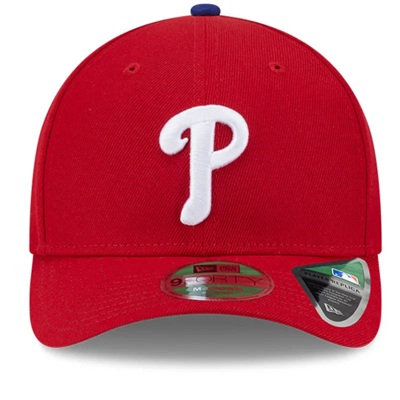 Philadelphia Phillies New Era Burgundy Player Replica 9FORTY Adjustable Hat