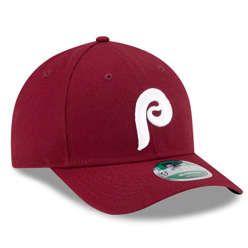Philadelphia Phillies New Era Burgundy Player Replica 9FORTY Adjustable Hat