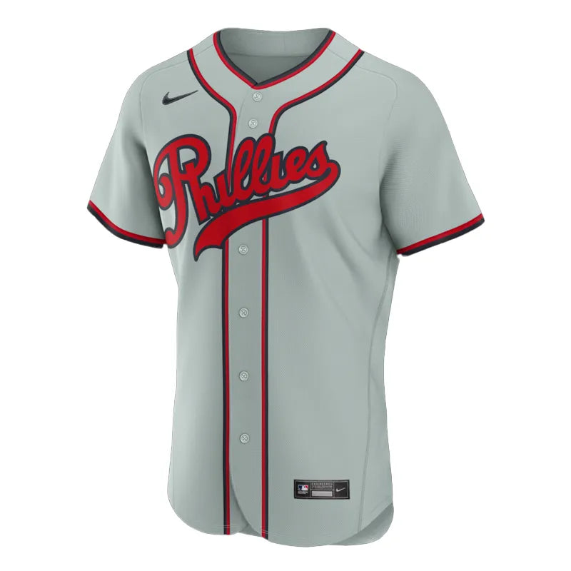 Philadelphia Phillies Nike Gray 2026 Field of Dreams  Jersey