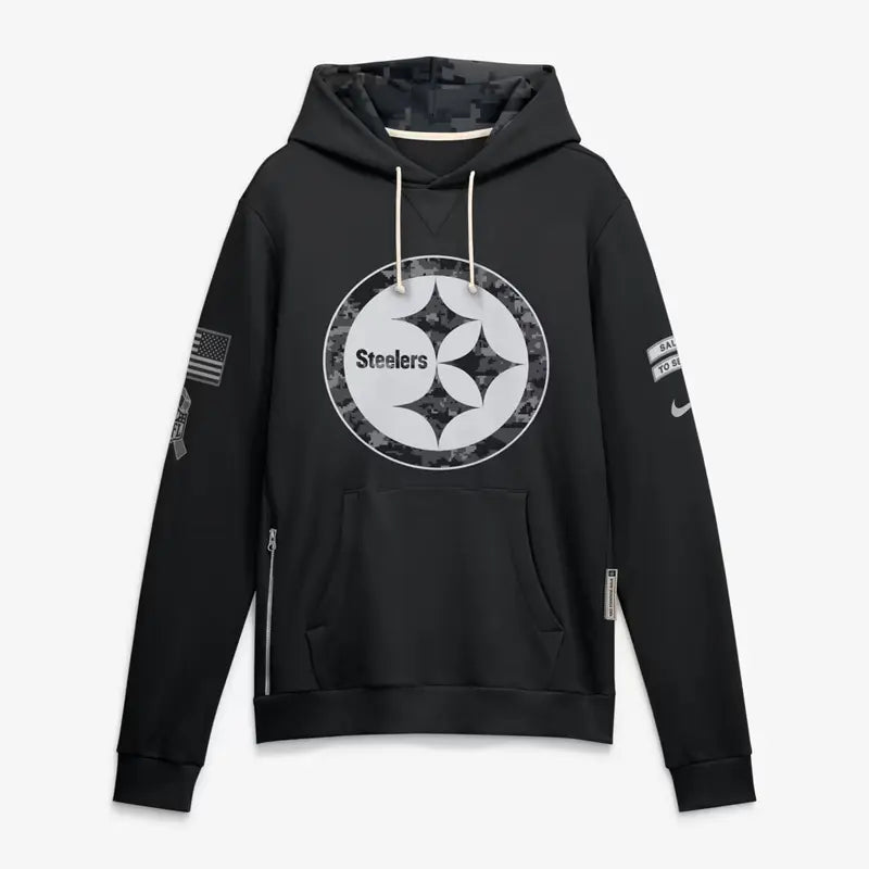 2026 Pittsburgh Steelers Salute to Service Sideline Hoodie