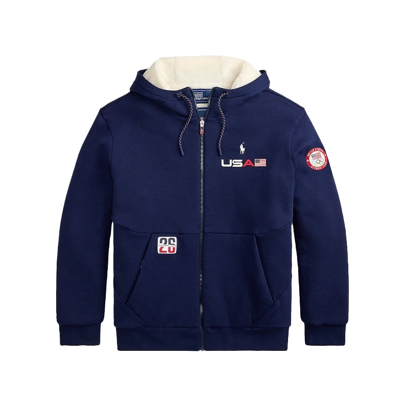 Polo Ralph Lauren Winter Olympics 2026 Team USA Sherpa Hoodie