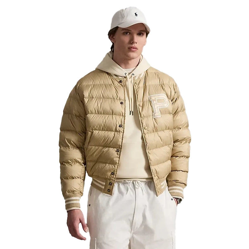 Polo Ralph Lauren The Colden Quilted Letter Jacket