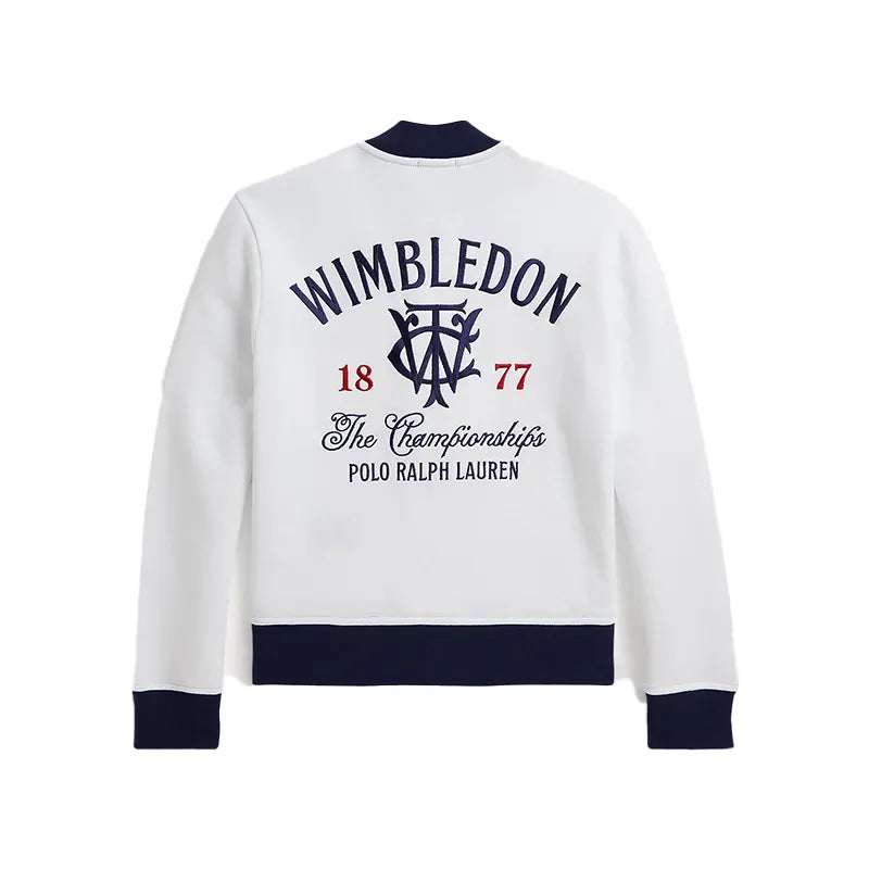 Polo Ralph Lauren x Wimbledon 2026 Fleece Baseball Jacket