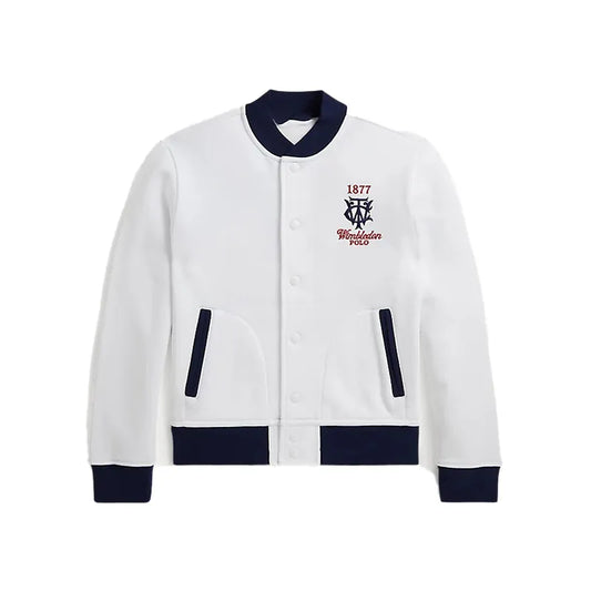 Polo Ralph Lauren x Wimbledon 2026 Fleece Baseball Jacket
